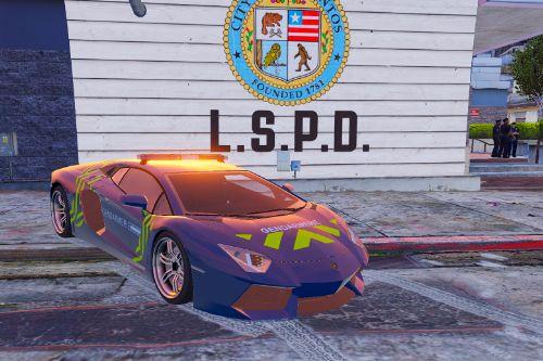 Lamborghini Aventador Gendarmerie 